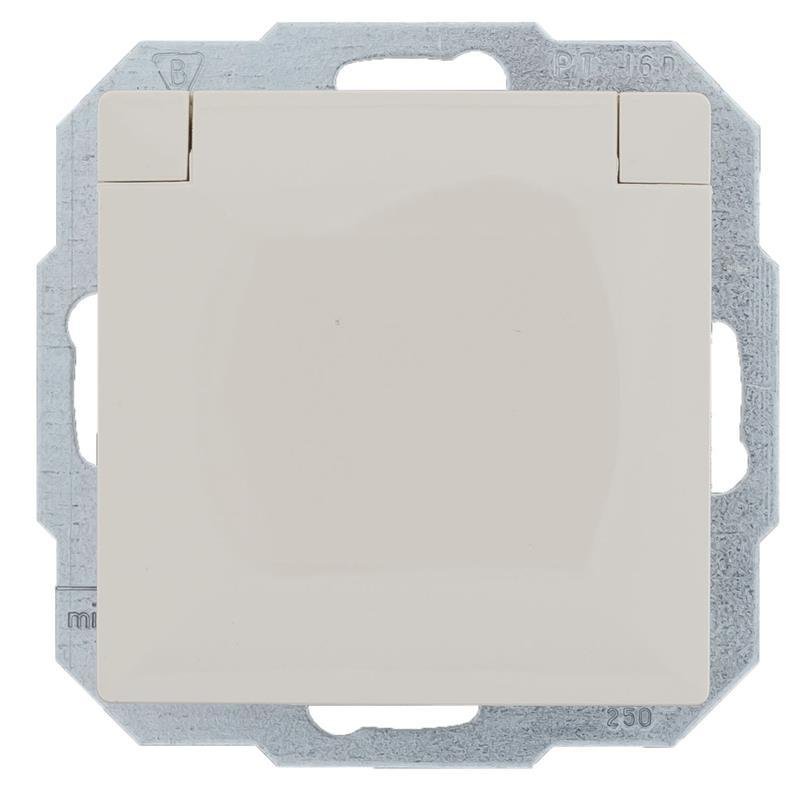 Abex Perła beż gniazdo bryzgoszczelne +0) SCHUKO PT-17PH PT-17PH-bez