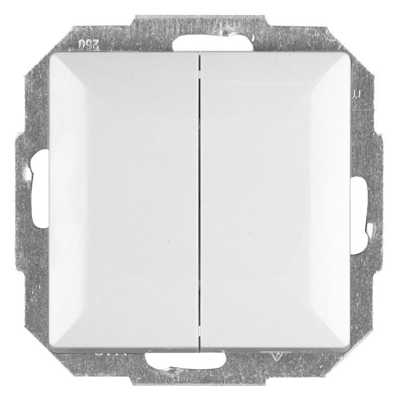 Abex Perła biały łącznik świecznikowy WP-2PS WP-2P/S-bialy