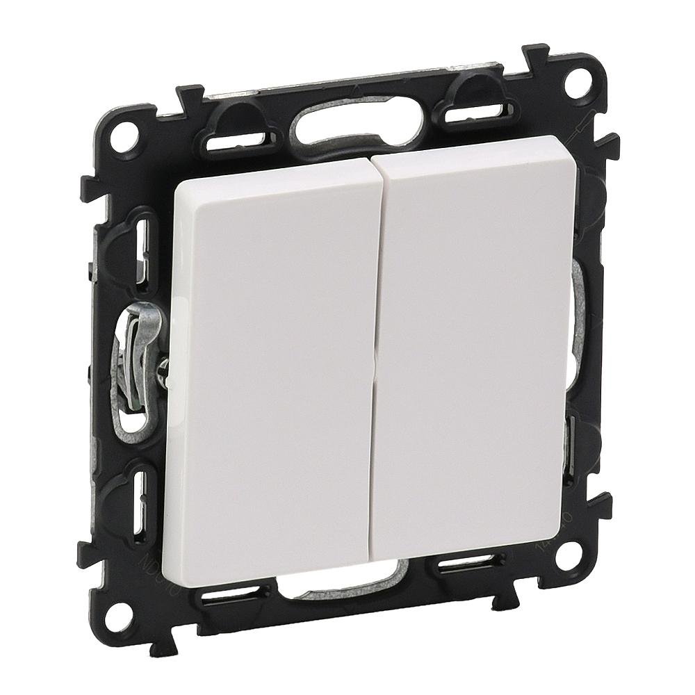 Legrand Legrand Valena Life biały łącznik schodowy podwójny l_752108