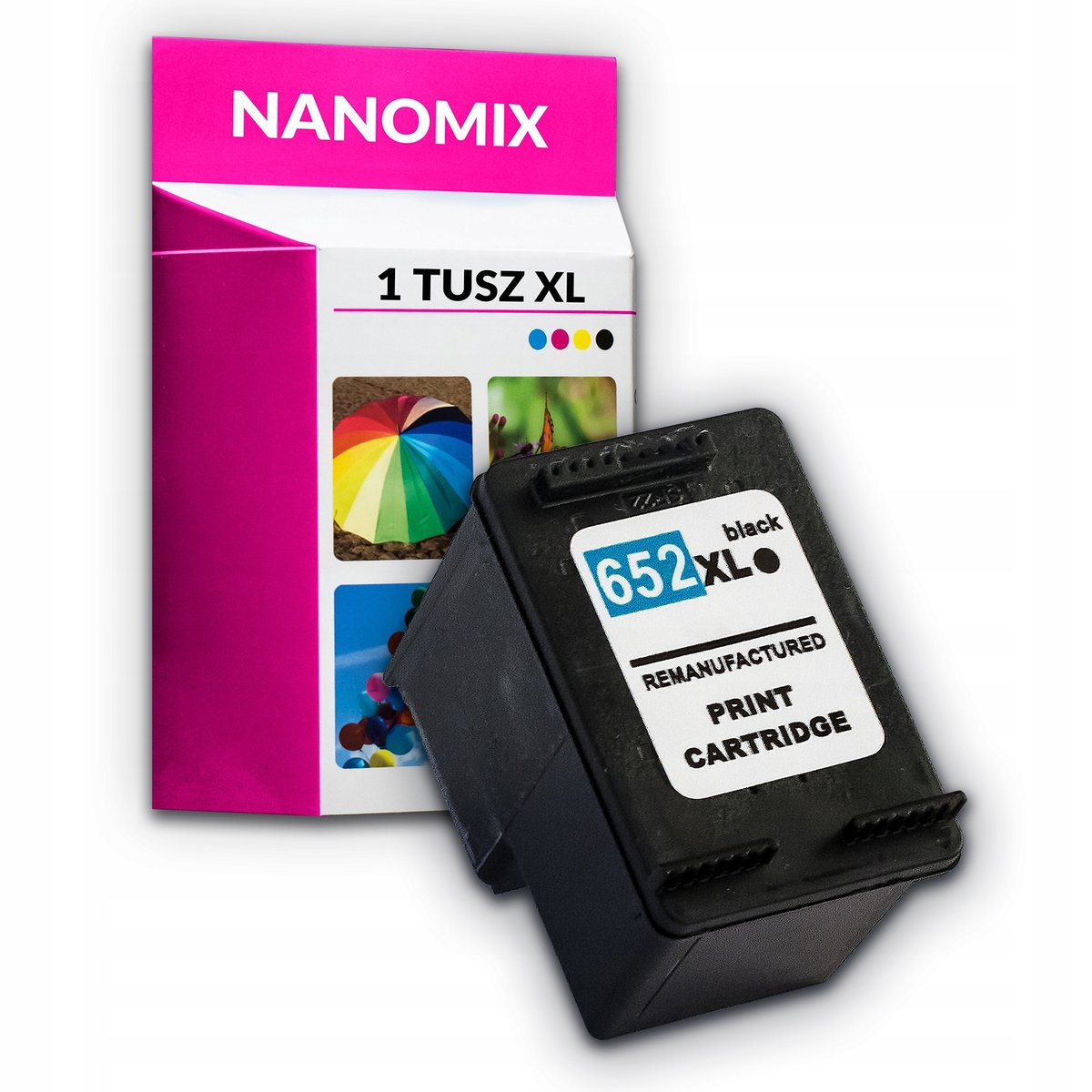 czarny do Hp 652 xl Hp 1115 2315 zamiennik