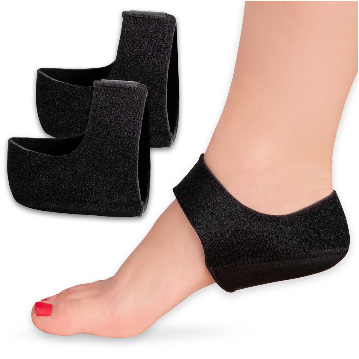 Podpiętki na ostrogi obtarcia wkładki silikonowe 36-39