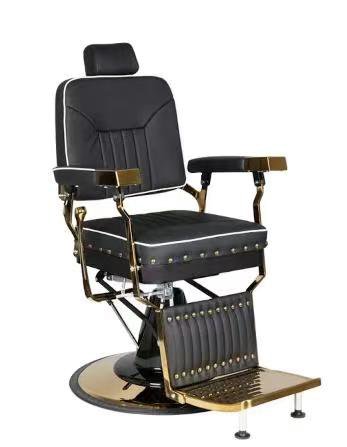 Fotel fryzjerski barberski hydrauliczny do salonu fryzjerskiego barber shop Barberking w 24H