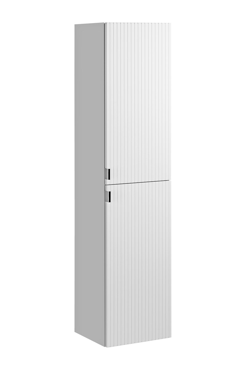 Comad Leonardo White szafka 150 cm boczna wysoka wisząca Biały Smooth/mat LEONARDOWHITE80-00-B-2D