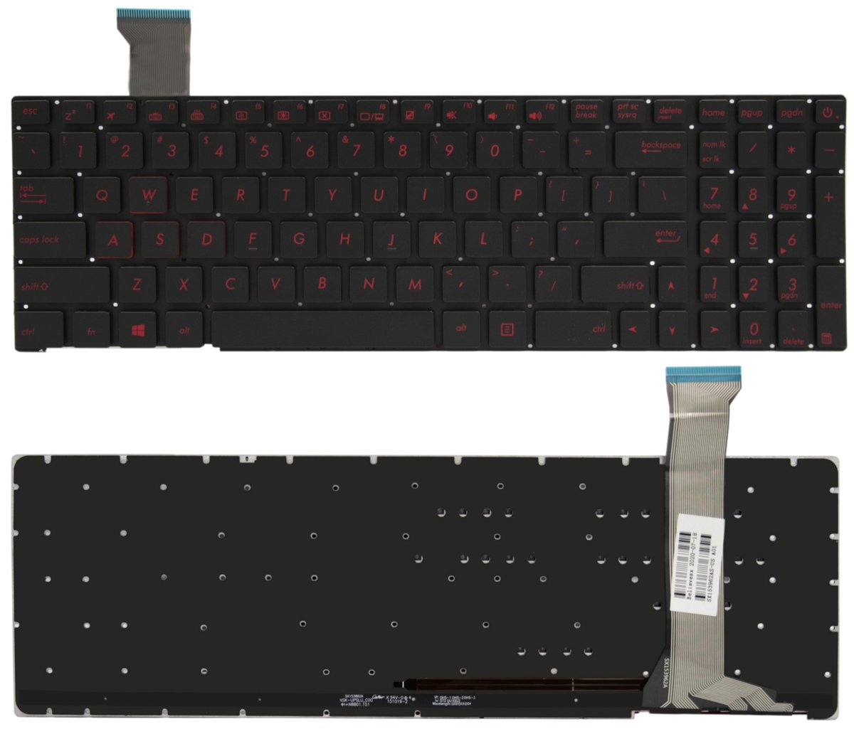 KLAWIATURA DO ASUS ROG GL552V GL552VW GL552 LED