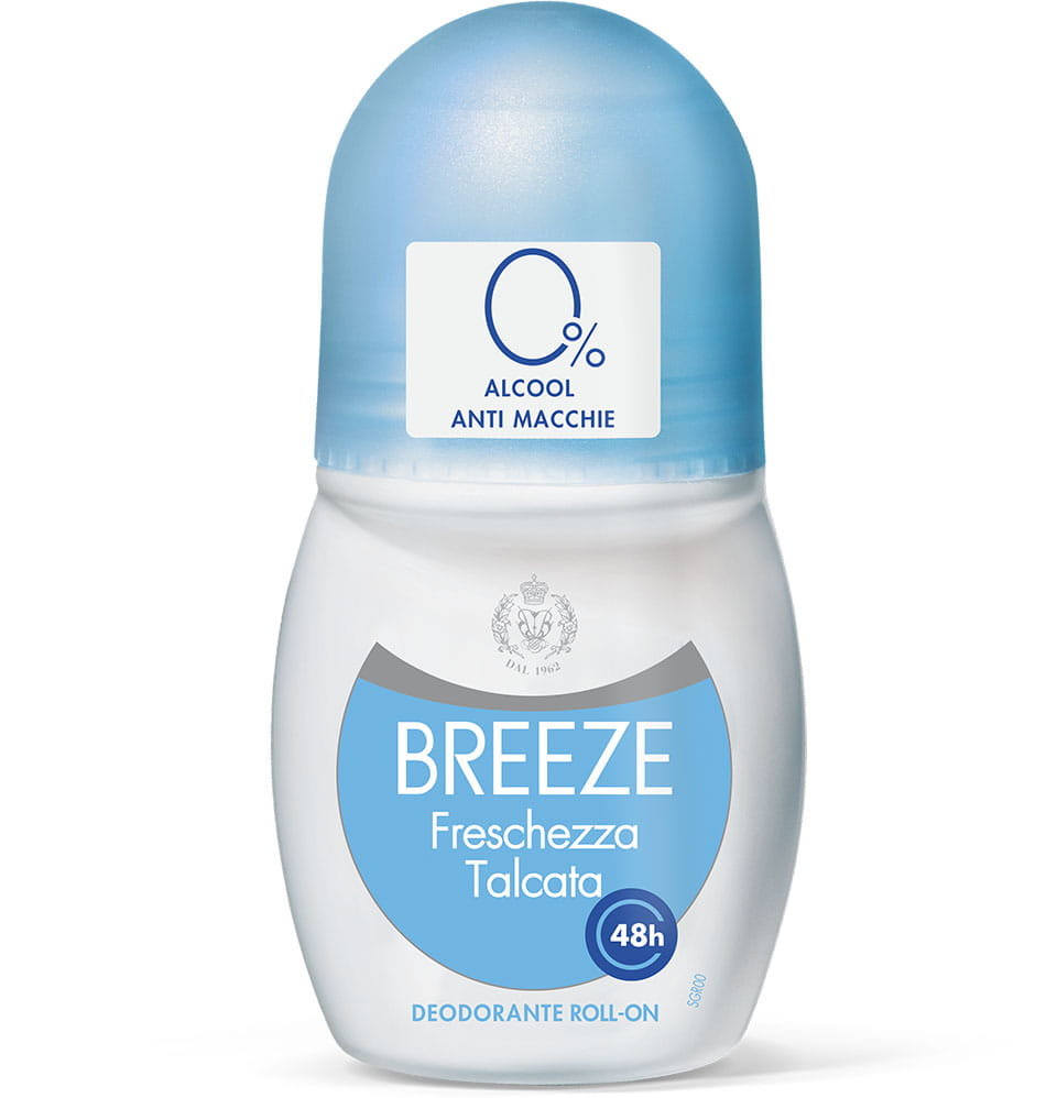 Breeze, Freschezza Talcata, Dezodorant W Kulce, 50ml