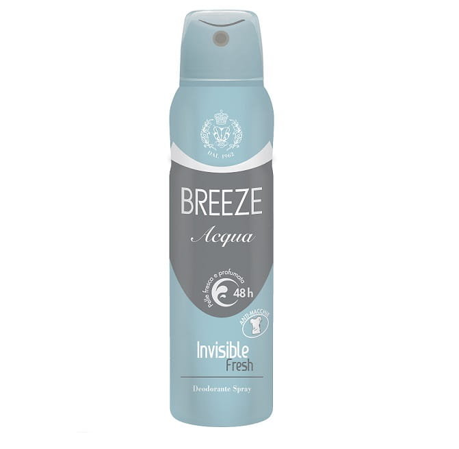 Breeze, Acqua Invisible Fresh, Dezodorant, 150ml