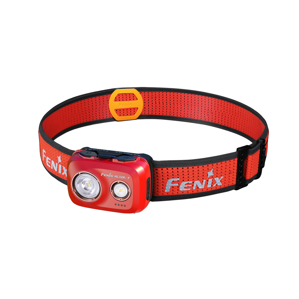 Fenix HL32RTRED -LED Czołówka akumulatorowa LED/USB IP66 800 lm 300 h czerwona/pomarańczowa