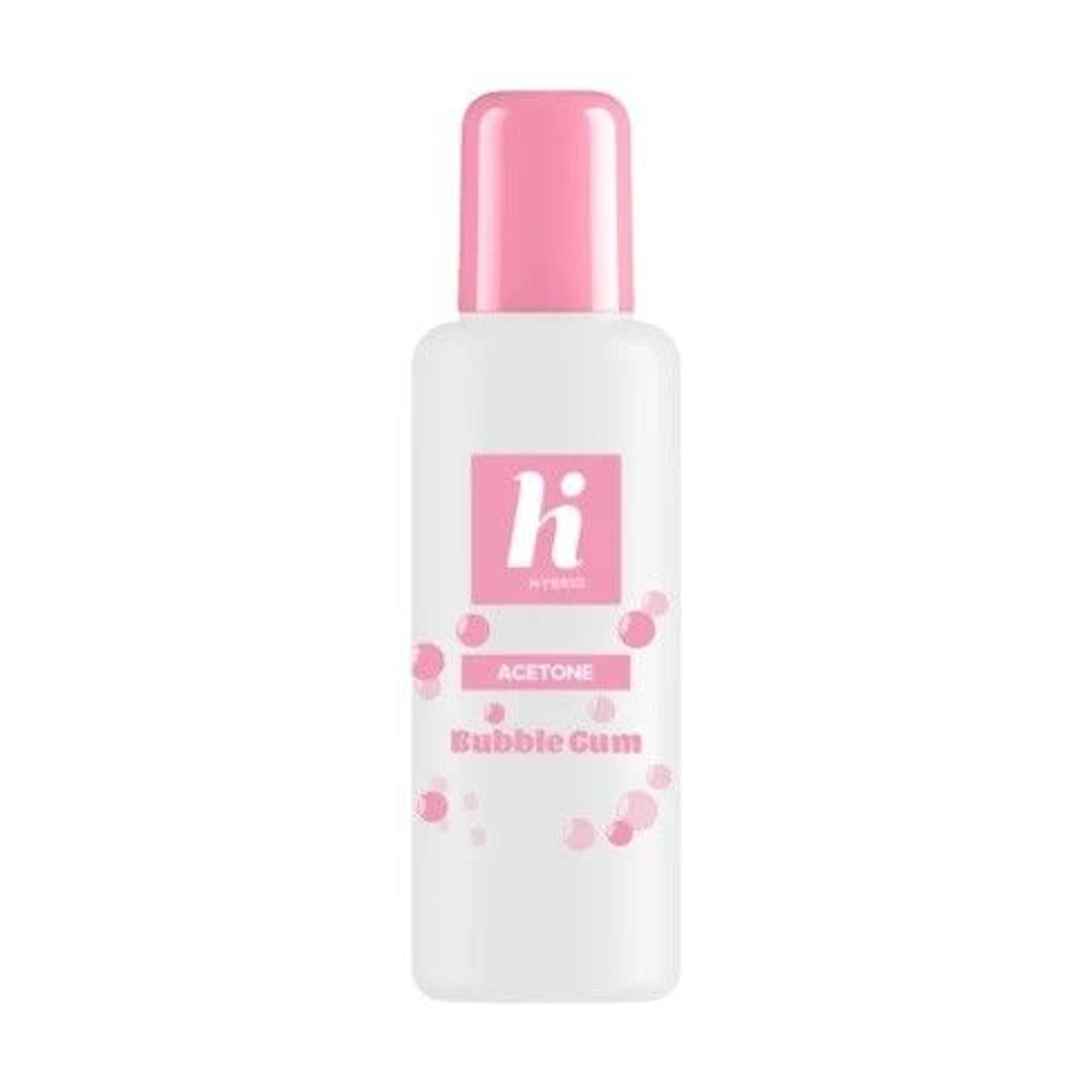 Hi Hybrid Aceton do usuwania lakieru hybrydowego Bubble Gum 125ml