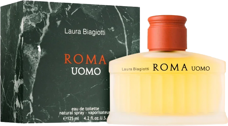 Woda toaletowa dla mężczyzn Laura Biagiotti Roma Uomo 125 ml (8011530000134)