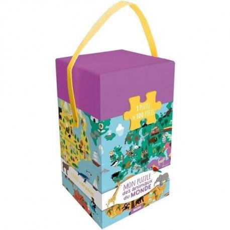 AUZOU Auzou - Auzou Puzzle Zwierzęta Świata 100 El. 53962