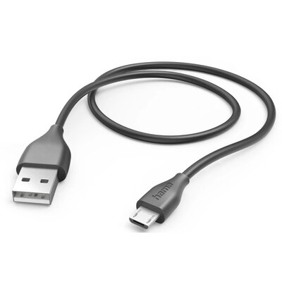 Hama 201586 microUSB - 1,5m - czarny