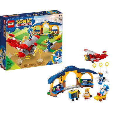 LEGO Sonic the Hedgehog Tails z warsztatem i samolot Tornado 76991