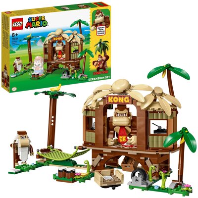 LEGO Super Mario Domek na drzewie Donkey Konga zestaw rozszerzający 71424