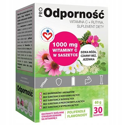 Dr Gaja ProOdporność 30 sasz. Witamina C 1000 mg + Rutyna, suplement diety Propharma PROODP30