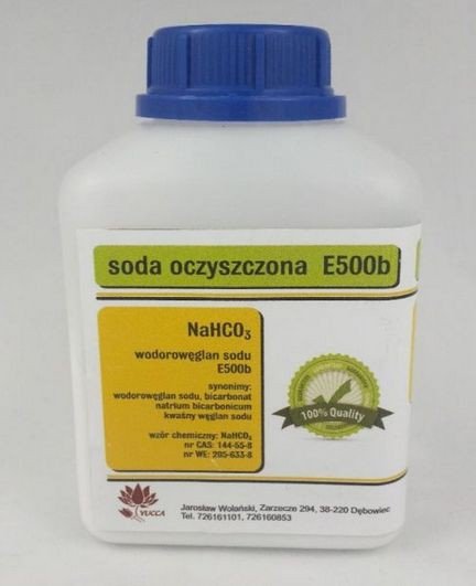 Yucca soda oczyszczona wodorowęglan sodu proszek 500 g