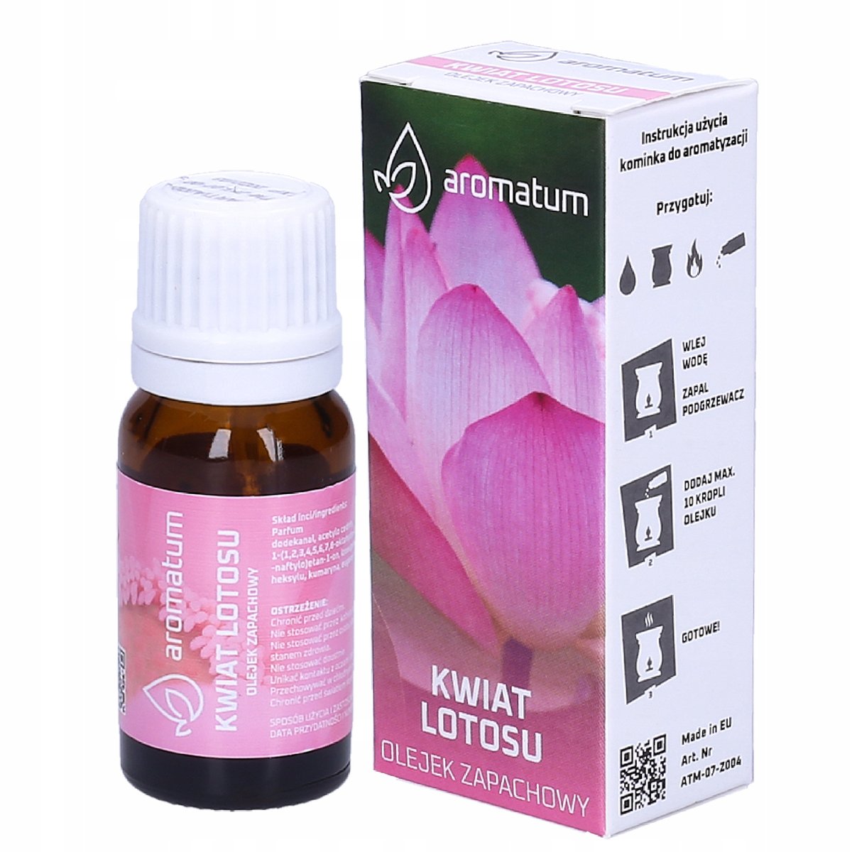 Naturalne Aromaty Olejek Zapachowy Kwiat Lotosu