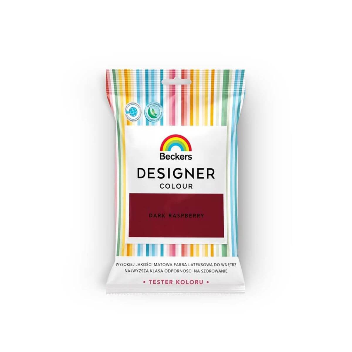 Beckers Tester farby DESIGNER COLOUR Dark raspberry