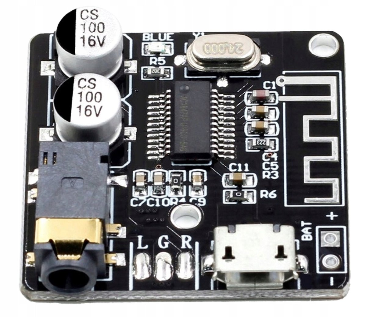 Moduł bluetooth 5.0 VHM-314 odbiornik A2DP USB