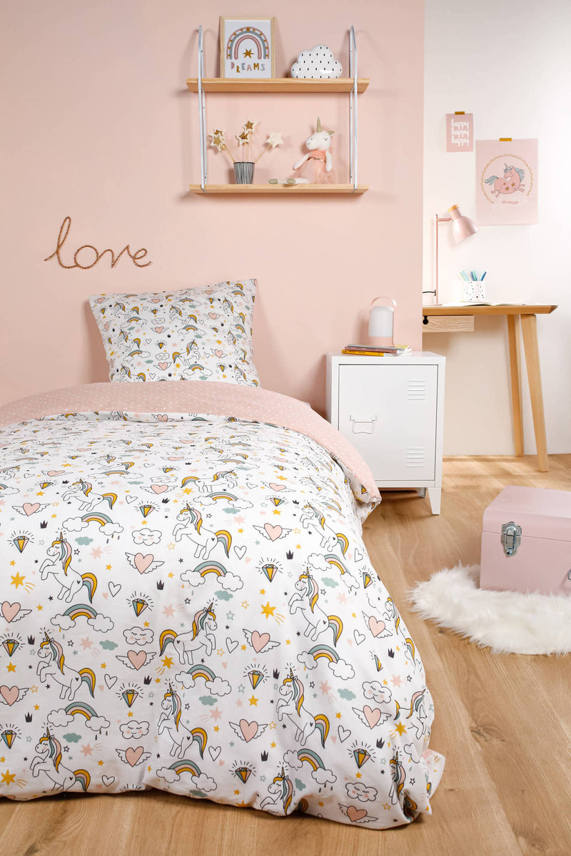 Pościel dziecięca HAPPY, 100% bawełny, 140 x 200 cm