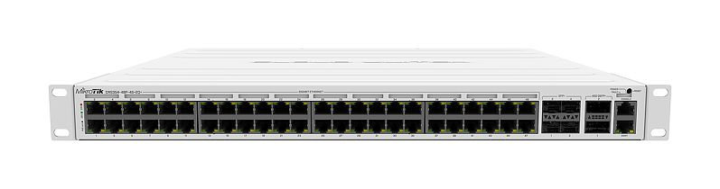 MikroTik CRS354-48P-4S+2Q+RM | Switch | 48x RJ45 1000Mb/s, 4x SFP+, 2x QSFP CRS354-48P-4S+2Q+RM