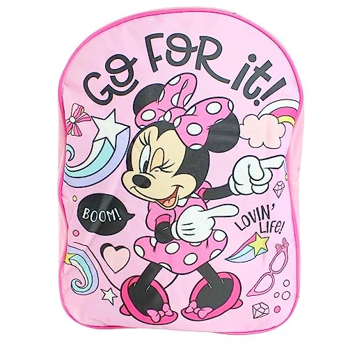 Disney MIN23-1623 S1, plecak dla chłopców, różowy, TU, Różowy, Taille unique