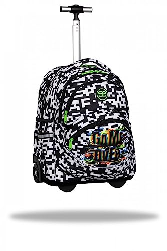 Coolpack Starr Plecak szkolny na kółkach Unisex - Dla dzieci i młodzieży, Ponad gry, 46 x 36 x 22 cm, designerski