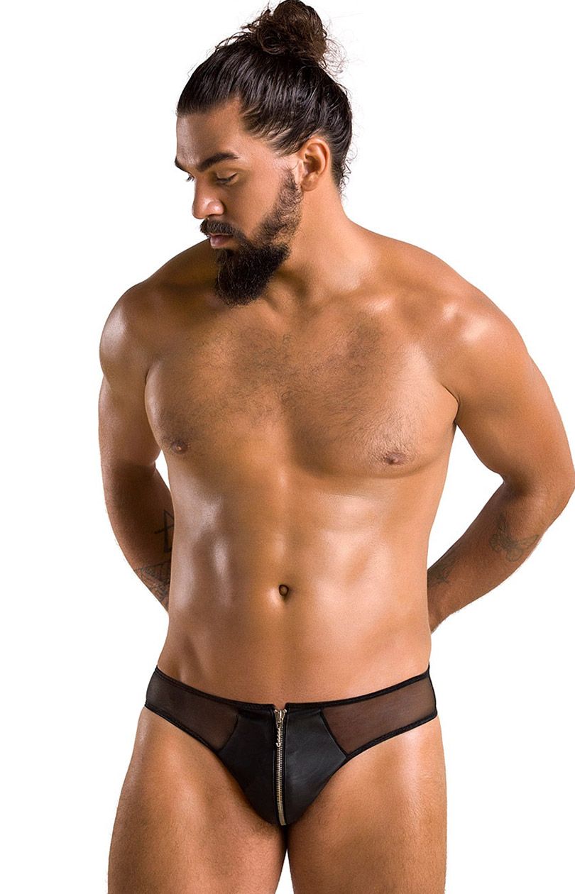 Slipy męskie Slip Timmy 042, Kolor czarny, Rozmiar L/XL, Passion - Intymna