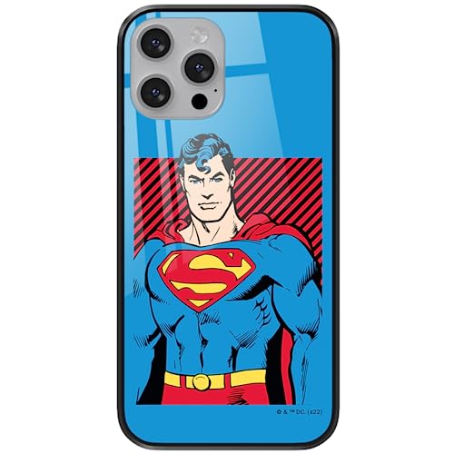 ERT GROUP etui na telefon Apple Iphone 13, case oryginalny i oficjalnie licencjonowany przez DC, wzór Superman 029, wykonany z hartowanego szkła, etui ochronne