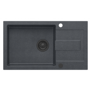 QUADRON Zlewozmywak CHRISTIAN 136 XL czarny HCQC57845CZK_PC0