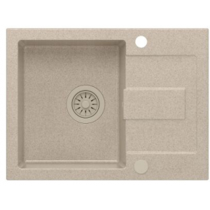 QUADRON Zlewozmywak CHRISTIAN 116 beżowy HCQC6045BEZK_PC0