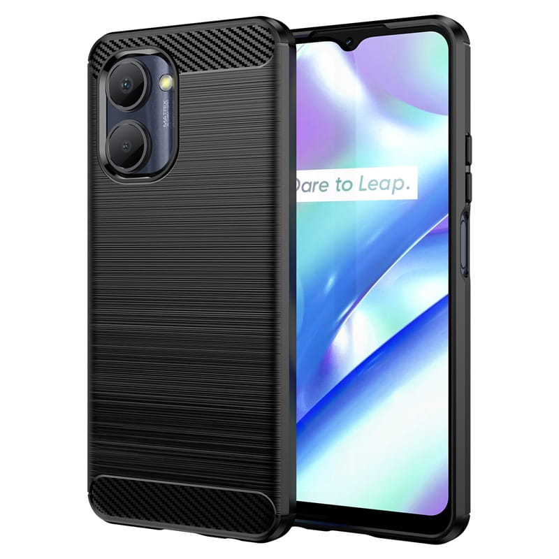 Etui Rug Carbon do Realme C33