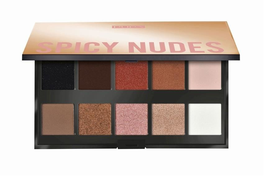 PUPA Milano Makeup Stories Paleta cieni 001 Spicy Nude