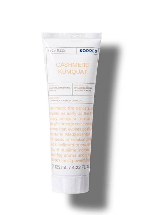 Фото - Крем і лосьйон Korres , mleczko do ciała cashmere kumquat, 125ml 