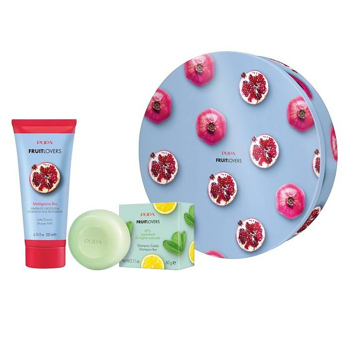 Zdjęcia - Szampon Pupa Milano Fruitlovers Mleczko pod prysznic +  w kostce 004 Pomegr 