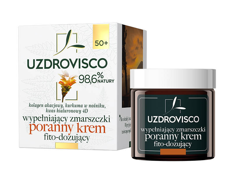 UZDROVISCO Kurkuma Wypełniający zmarszczki krem poranny 50 ml