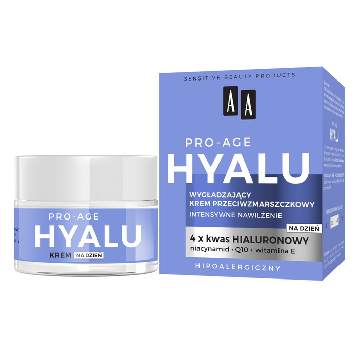 Hyalu Pro-Age wygładzający krem przeciwzmarszczkowy na dzień 50 ml