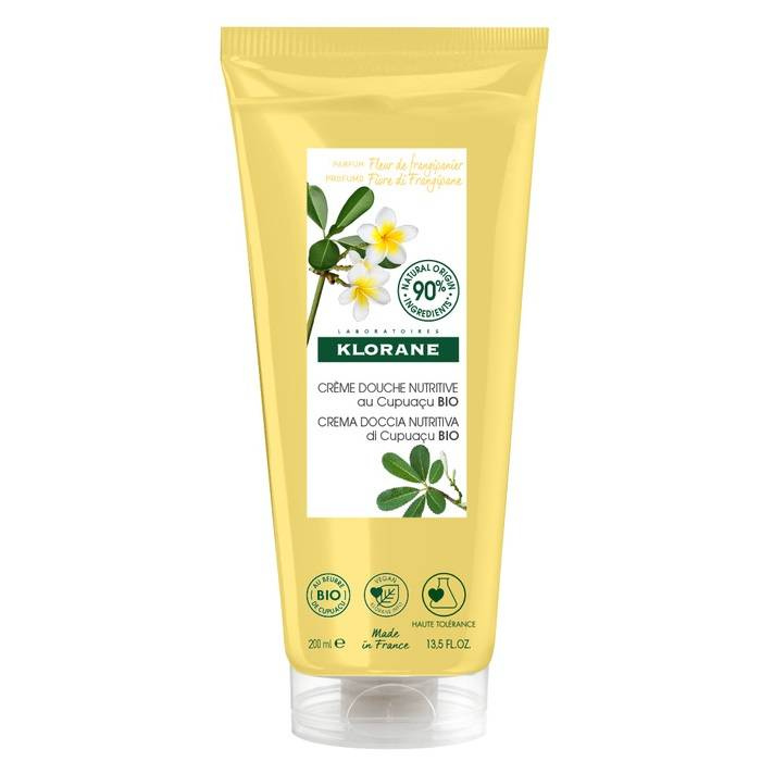 Zdjęcia - Kremy i toniki Klorane KLORANENourishing Shower Cream Frangipani Flower odżywczy krem pod pryszni 