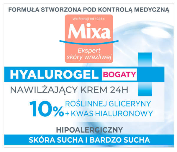 Hyalurogel bogaty krem intensywnie nawilżający 50 ml