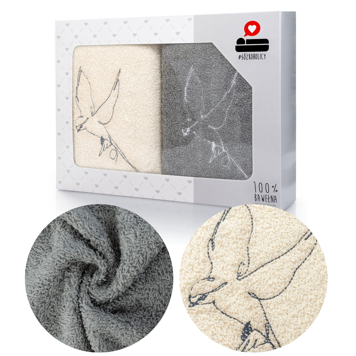 Komplet Ręczników 2szt. 50x100 Luba 22