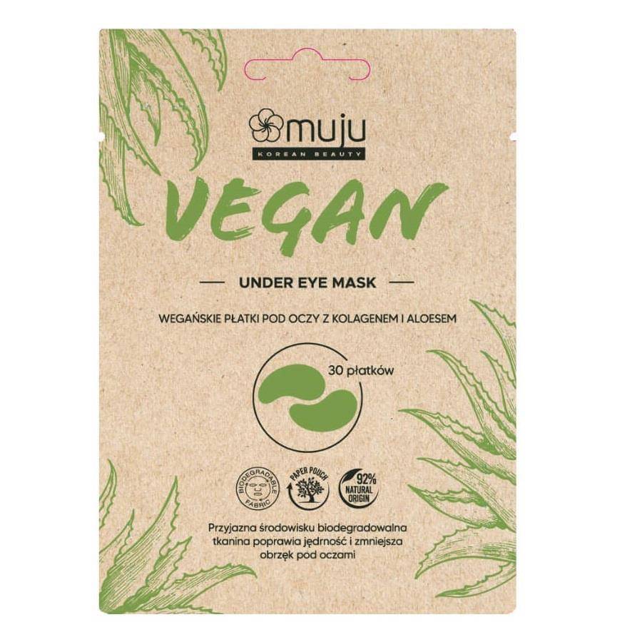 MUJU Vegan Under Eye Mask 30szt