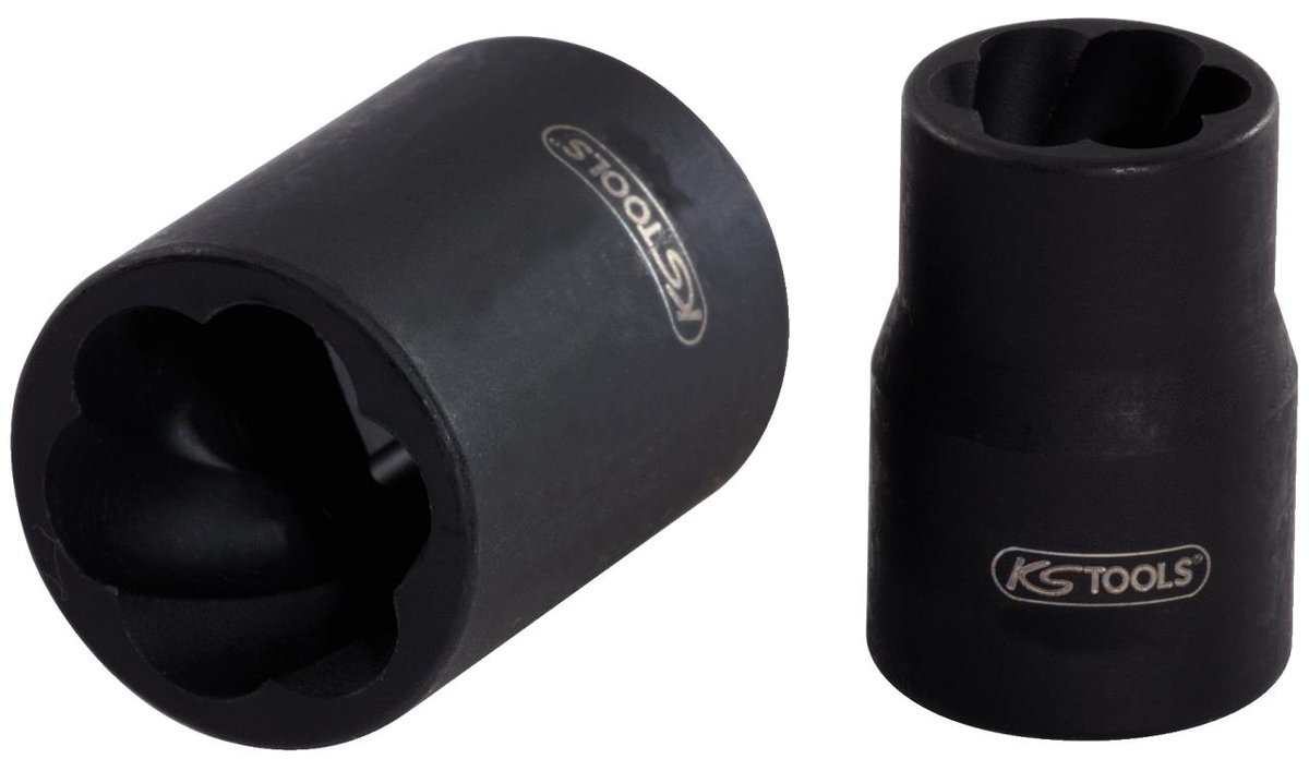 KS Tools 913.3868 3/8 cala profil spiralny firmy klucz nasadowy, 18 MM