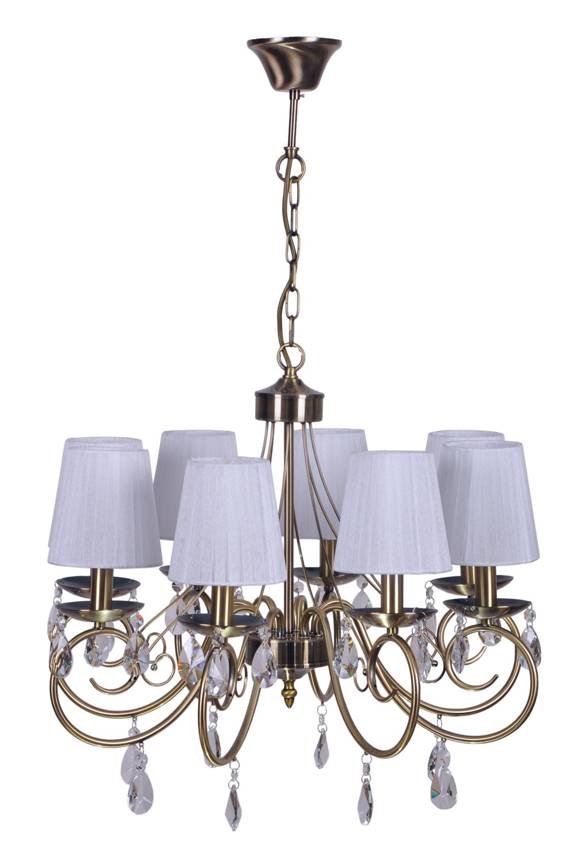 Candellux DYNASTY lampa wisząca Żyrandol 8x40W E14 38-09111