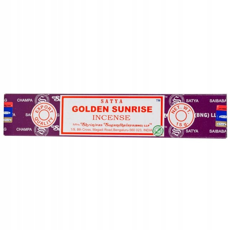 Golden Sunrise Kadzidełka Pyłkowe Satya 15G