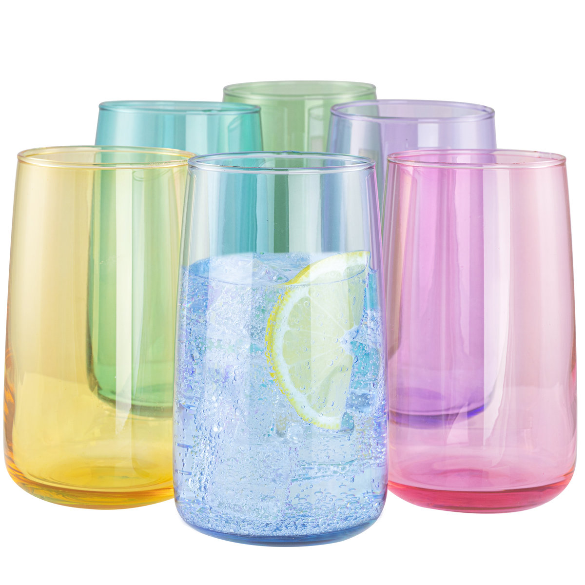 Szklanki do wody i napojów Penelope Vibrant Joy 520 ml