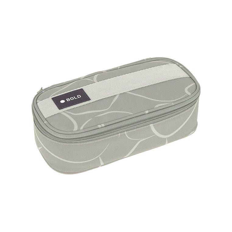 Lassig, Piórnik-etui na akcesoria szkolne Bold Curve, Szałwiowy