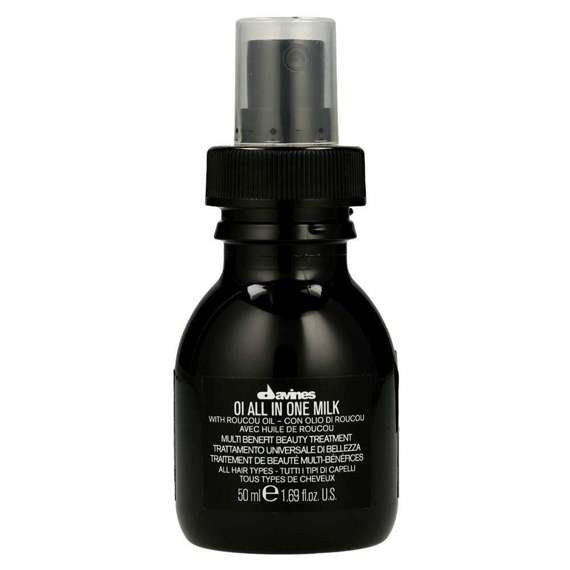 Davines, OI All In One Milk, Nawilżające mleczko do włosów zmniejszające puszenie, 50 ml