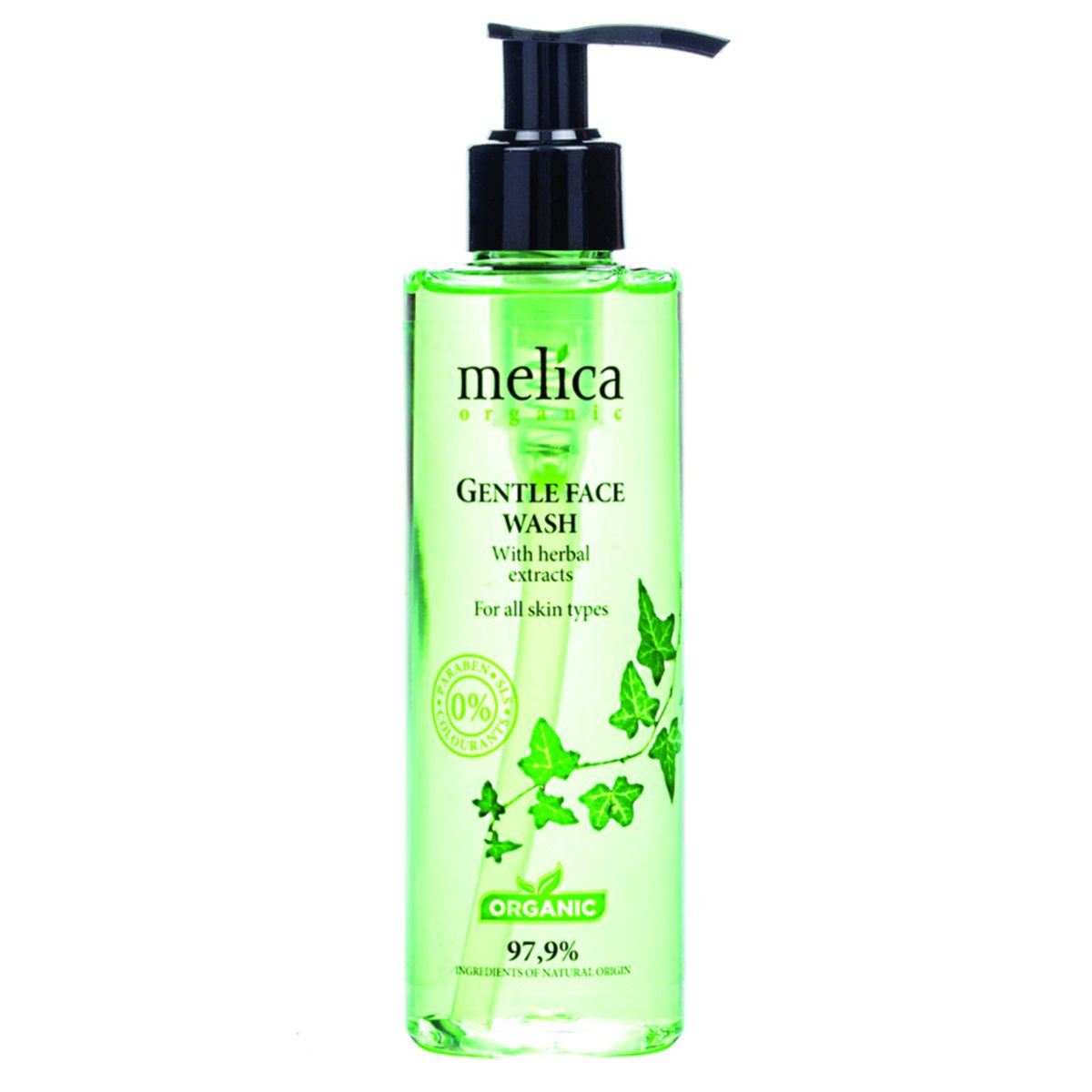 Melica Organic Organic łagodny środek do mycia twarzy z ekstraktem ziołowym 200ml 001057