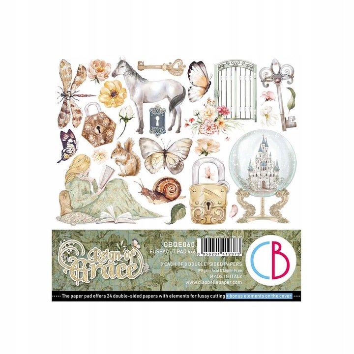 Ciao Bella - Papier do scrapbookingu 15X15 cm