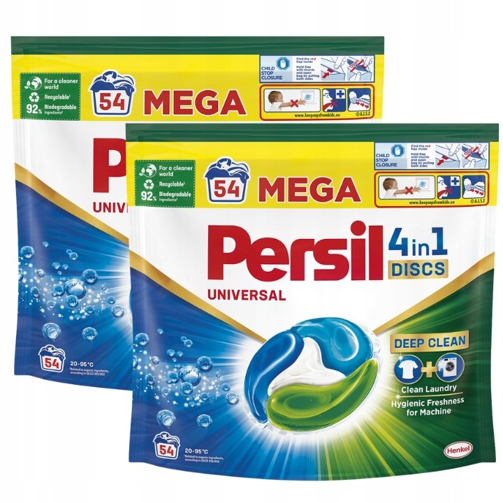 Persil Discs Universal Kapsułki do Prania 54szt x2