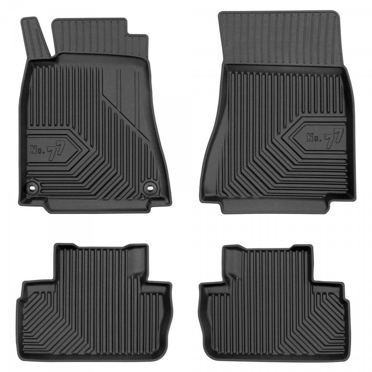 Dywaniki gumowe No.77 do LEXUS IS II od 2005-2013 nie pasują do wersji 4x4